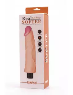 8.3" Real Softee Dildo Vibrátor 3 Realisztikus vibrátorok Lovetoy