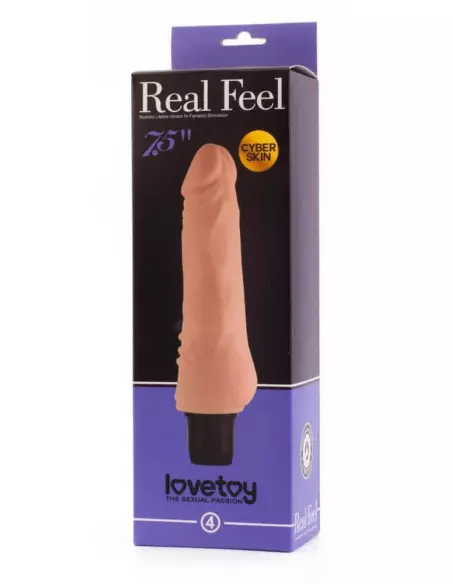 7.5" Real Feel Cyberskin Vibrátor 5 Realisztikus vibrátorok Lovetoy