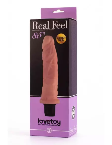 8.5'' Real Feel Cyberskin Vibrátor Realisztikus vibrátorok Lovetoy