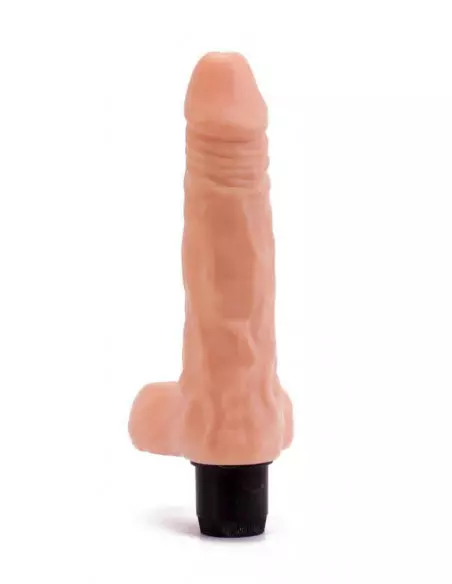 8" Real Feel Cyberskin Vibrátor 10 Realisztikus vibrátorok Lovetoy