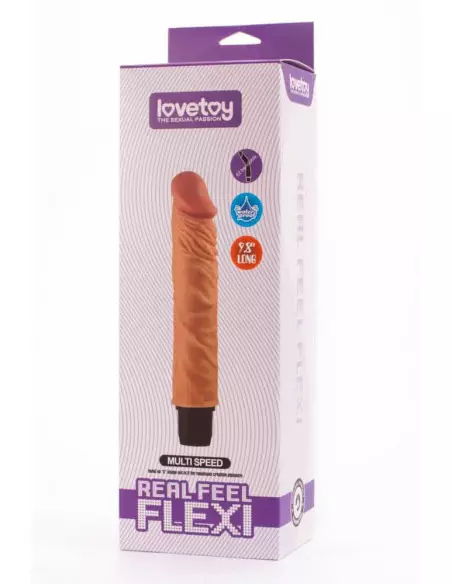 9.8" Real Feel Flexi Multi Speed Vibrátor 4 Realisztikus vibrátorok Lovetoy