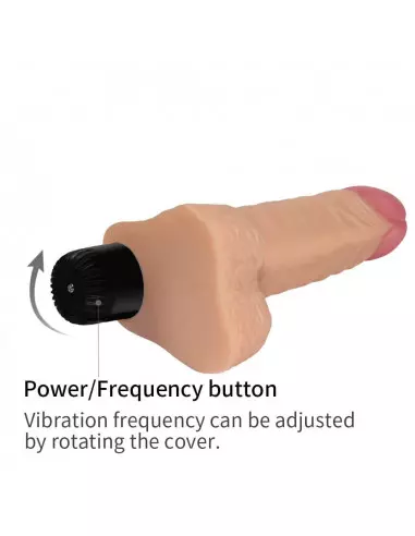 7" Real Feel Realistic Vibrátor Realisztikus vibrátorok Lovetoy