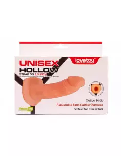 Unisex Hollow Strap On Felcsatolható Dildó Felcsatolható eszközök Lovetoy
