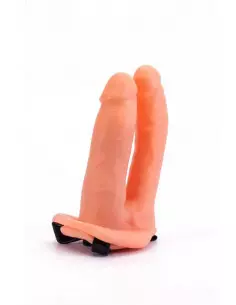 Unisex Hollow Strap On Double Penetration Felcsatolható Dildó Felcsatolható eszközök Lovetoy 2