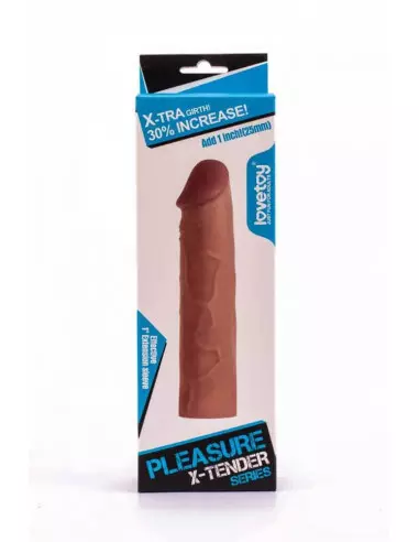 Pleasure X-Tender Penis Sleeve 1 Péniszköpeny Péniszköpenyek - Hosszabítók Lovetoy