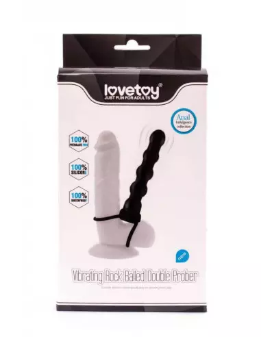 Vibrating Fantasy Double Prober Felcsatolható Dildó Felcsatolható eszközök Lovetoy