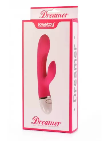 Lovetoy Dreamer Vibrátor Rose Red Nonfiguratív vibrátorok Lovetoy