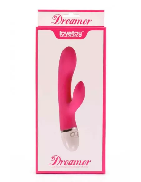 Lovetoy Dreamer Vibrátor Rose Red Nonfiguratív vibrátorok Lovetoy