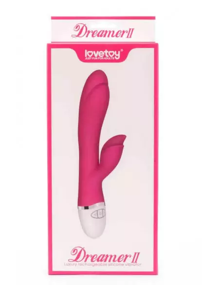 Lovetoy Dreamer II Vibrátor Rose Red Nonfiguratív vibrátorok Lovetoy