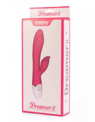 Lovetoy Dreamer II Vibrátor Rose Red Nonfiguratív vibrátorok Lovetoy