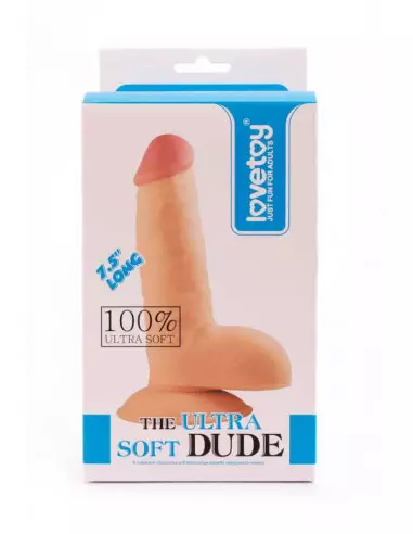 7.5" The Ultra Soft Dude 4 Dildó Dongok - Dildók Lovetoy