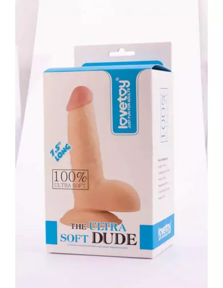 7.5" The Ultra Soft Dude 4 Dildó Dongok - Dildók Lovetoy