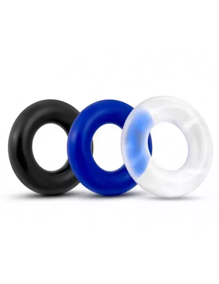 X-Basic Donut Rings 3 Pack Péniszgyűrű Péniszgyűrűk - Mandzsetták Lovetoy X-Basic Donut Rings 3 Pack Péniszgyűrű Péniszgyűrűk - Mandzsetták Lovetoy