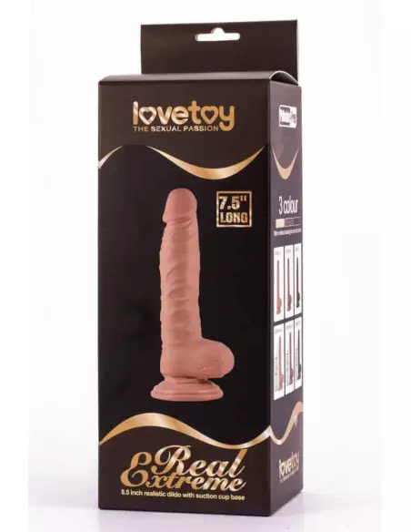 7.5" Real Extreme Dildó 1 Dongok - Dildók Lovetoy