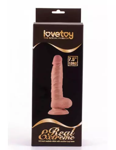 7.5" Real Extreme Dildó 1 Dongok - Dildók Lovetoy