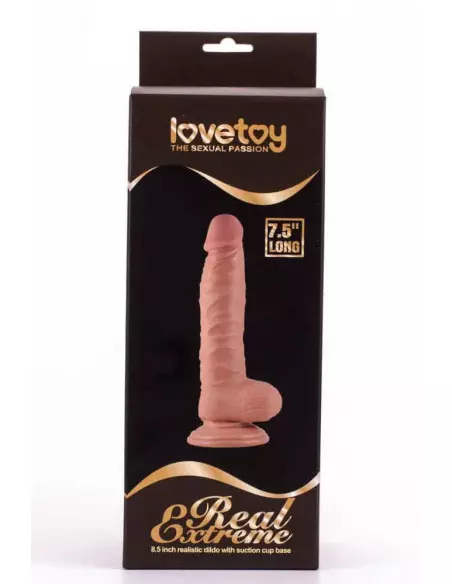 7.5" Real Extreme Dildó 1 Dongok - Dildók Lovetoy