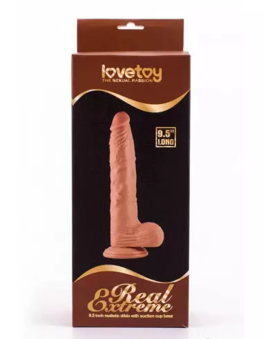 9.5" Real Extreme Dildó 2 Dongok - Dildók Lovetoy