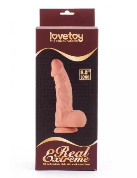 9" Real Extreme Dildó 3 Dongok - Dildók Lovetoy 9" Real Extreme Dildó 3 Dongok - Dildók Lovetoy