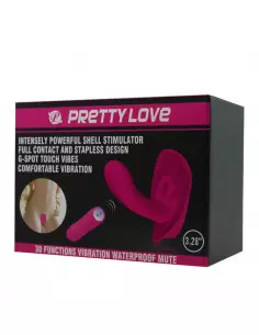 Pretty Love Shell Stimulator with Remote Control Vibrátor Nonfiguratív vibrátorok Pretty Love