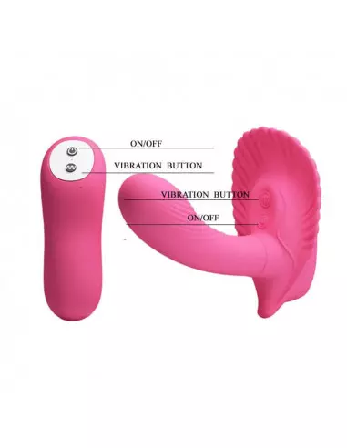 Pretty Love Shell Stimulator with Remote Control Vibrátor Nonfiguratív vibrátorok Pretty Love