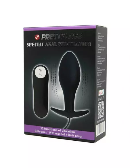 Pretty Love Vibrating Anal Stimulation Plug 1 Fenékdugó Fenékdugók Pretty Love