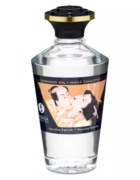 Aphrodisiac Oils Vanilla Fetish Masszázsolaj 100 ml Masszázsgyertyák és olajok Shunga Aphrodisiac Oils Vanilla Fetish Masszázsolaj 100 ml Masszázsgyertyák és olajok Shunga