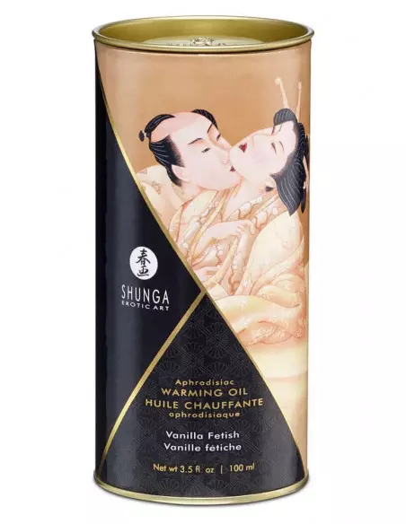 Aphrodisiac Oils Vanilla Fetish Masszázsolaj 100 ml Masszázsgyertyák és olajok Shunga Aphrodisiac Oils Vanilla Fetish Masszázsolaj 100 ml Masszázsgyertyák és olajok Shunga