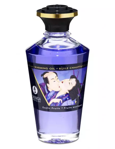 Aphrodisiac Oils Exotic Fruits Masszázsolaj 100 ml Masszázsgyertyák és olajok Shunga