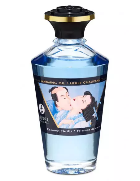 Aphrodisiac Oils Coconut Thrills Masszázsolaj 100 ml Masszázsgyertyák és olajok Shunga Aphrodisiac Oils Coconut Thrills Masszázsolaj 100 ml Masszázsgyertyák és olajok Shunga