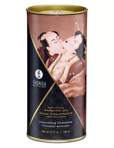 Aphrodisiac Oils Intoxicating Chocolate Masszázsolaj 100 ml Masszázsgyertyák és olajok Shunga