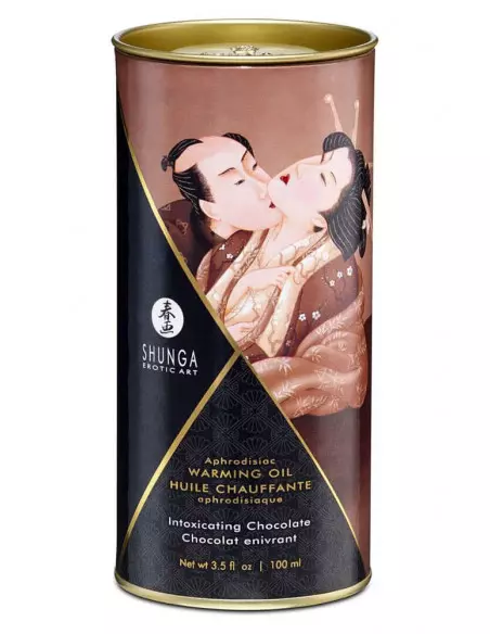Aphrodisiac Oils Intoxicating Chocolate Masszázsolaj 100 ml Masszázsgyertyák és olajok Shunga Aphrodisiac Oils Intoxicating Chocolate Masszázsolaj 100 ml Masszázsgyertyák és olajok Shunga