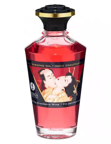 Aphrodisiac Oils Sparkling Strawberry Wine Masszázsolaj Masszázsgyertyák és olajok Shunga