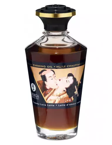 Aphrodisiac Oils Creamy Love Latte Masszázsolaj Masszázsgyertyák és olajok Shunga