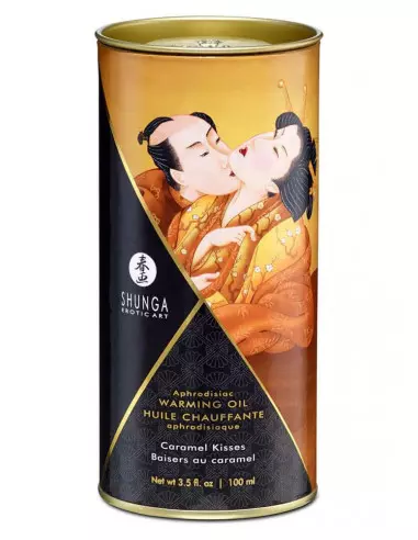 Aphrodisiac Oils Caramel Kisses Masszázsolaj 100 ml Masszázsgyertyák és olajok Shunga