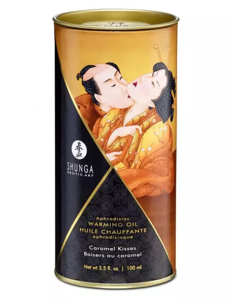 Aphrodisiac Oils Caramel Kisses Masszázsolaj 100 ml Masszázsgyertyák és olajok Shunga Aphrodisiac Oils Caramel Kisses Masszázsolaj 100 ml Masszázsgyertyák és olajok Shunga
