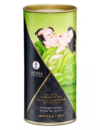 Aphrodisiac Oils Midnight Sorbet Masszázsolaj Masszázsgyertyák és olajok Shunga
