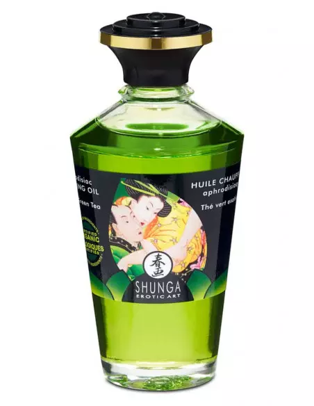 Aphrodisiac Oils-Organica Exotic Green Tea Masszázsolaj 100 ml Masszázsgyertyák és olajok Shunga Aphrodisiac Oils-Organica Exotic Green Tea Masszázsolaj 100 ml Masszázsgyertyák és olajok Shunga
