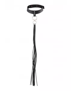 Maze Tassel Choker Black Nyakörv Pórázzal Nyakörv és póráz Bijoux Indiscrets