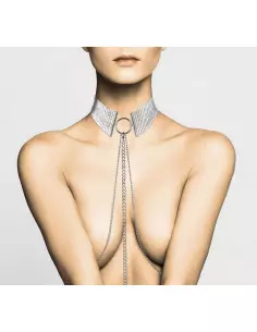 Désir Métalique Fém Nyakörv Ezüst Erotikus kiegészítők Bijoux Indiscrets 2