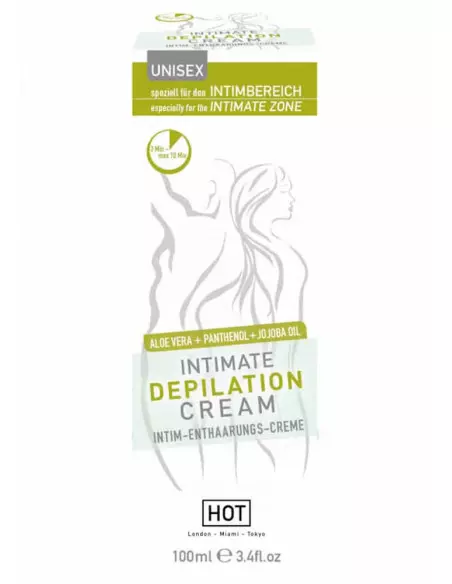 HOT Intimate Szőrtelenítő Krém 100 ml Intim higiénia Hot