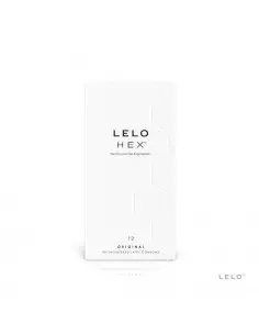 HEX Condoms Original 12 db-os Óvszer Csomag Óvszerek Lelo
