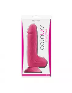 Colours Softies 7 inch Dildó Pink Dongok - Dildók Outlet