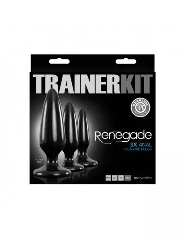 Renegade Pleasure Plug Trainer Kit Fenékdugó Szett Szettek (segédeszközök) NS Toys