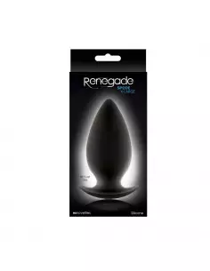 Renegade Spades X Large Black Fenékdugó Fenékdugók NS Toys