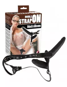 Double Strap-on Felcsatolható Dildó Felcsatolható eszközök You2Toys