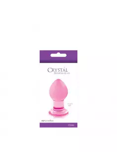 Crystal Small Pink Fenékdugó Fenékdugók NS Toys