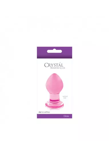 Crystal Small Pink Fenékdugó Fenékdugók NS Toys