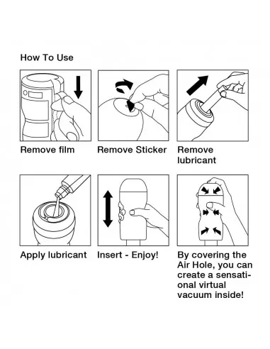 Air-Tech VC Regular Maszturbátor Férfi maszturbátorok Tenga