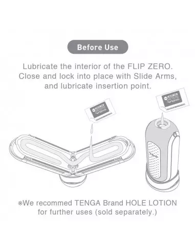 Flip Zero White Maszturbátor Férfi maszturbátorok Tenga