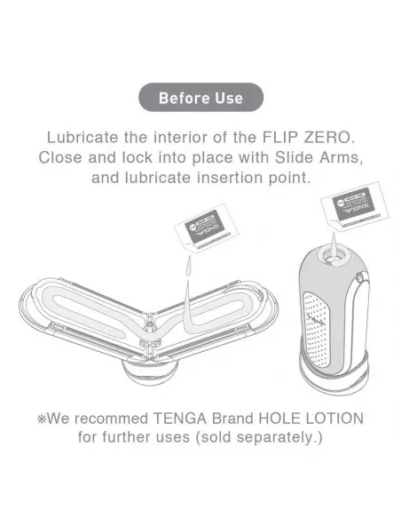 Flip Zero White Maszturbátor Férfi maszturbátorok Tenga